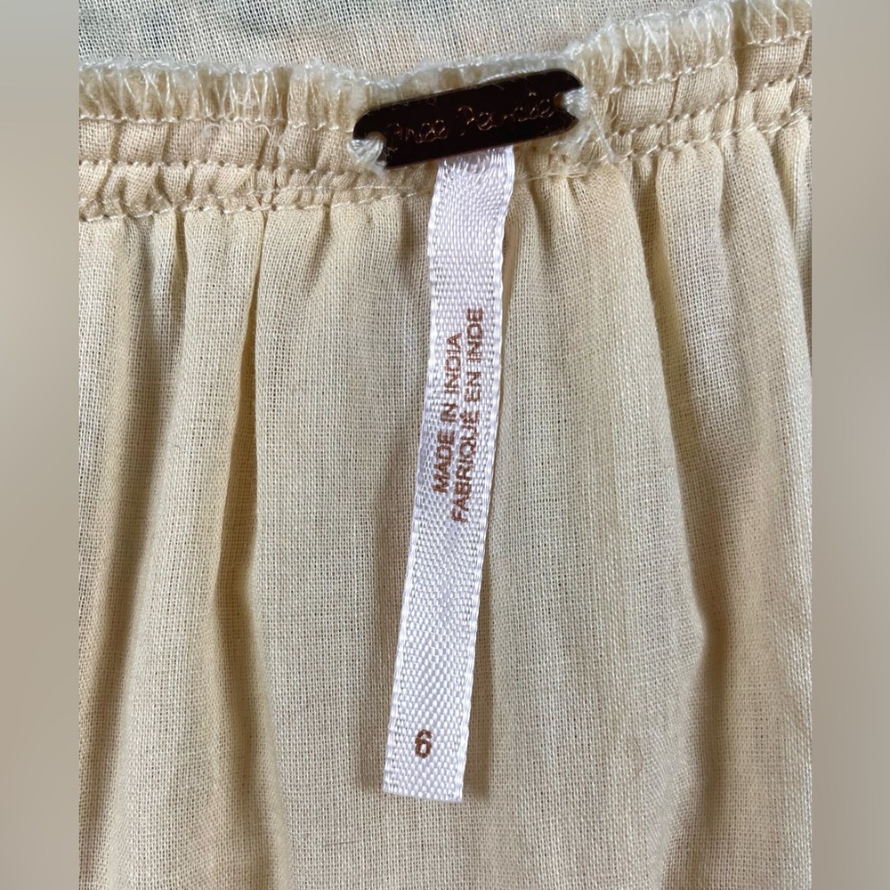 FREE PEOPLE "Rises In The East" High-Low Maxi, NEW WITH TAGS, size 6 - Picture 15 of 16